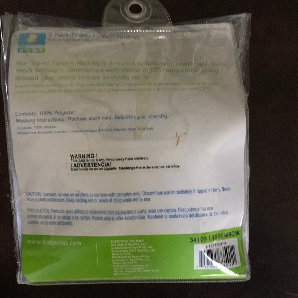 3 Pack Travel System Netting - Picture 3 of 5
